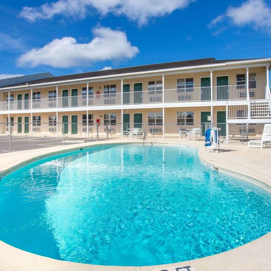 Pool view of Super 8 by Wyndham Monticello