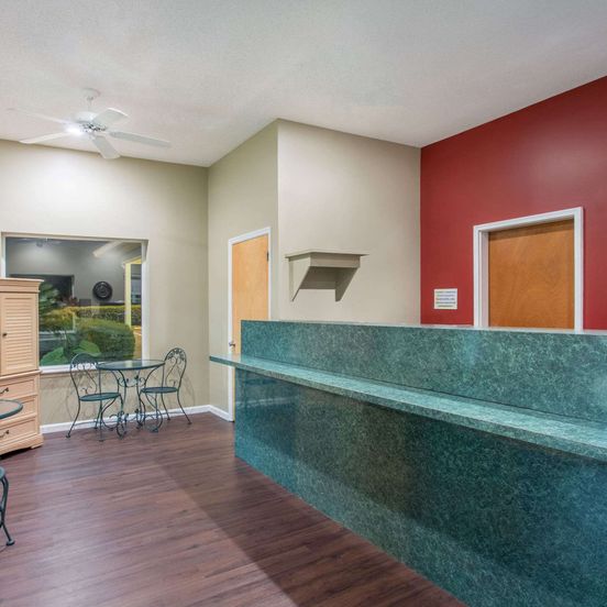 Lobby view of Super 8 by Wyndham Monticello