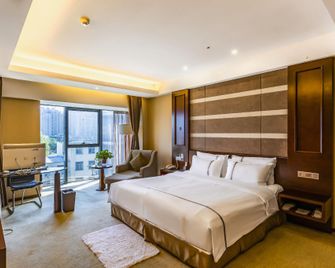 Xingtai Xishilai Hotel Vip Building - Xingtai - Bedroom