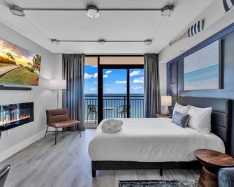 Breakers Tower 1br Oceanfront Condo - Myrtle Beach - Bedroom