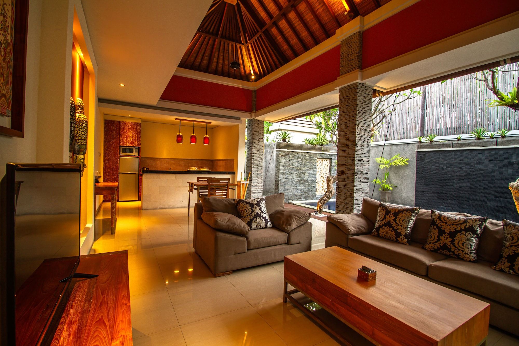 The Wolas Villas - Kuta - Sala de estar