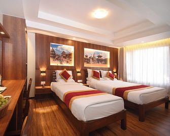 Hotel Friend's Home - Kathmandu - Makuuhuone