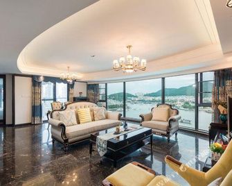Haitian Shengyan International Yacht Harbor Holiday Apartment - Sanya - Sala de estar