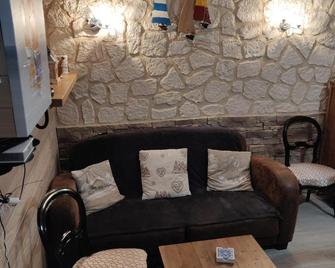 Chez Isa Maison de pêcheur Etretat - Yport - Wohnzimmer