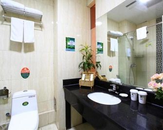 Greentree Inn Shandong Rizhao Railway Station Express Hotel - Rizhao - Badkamer