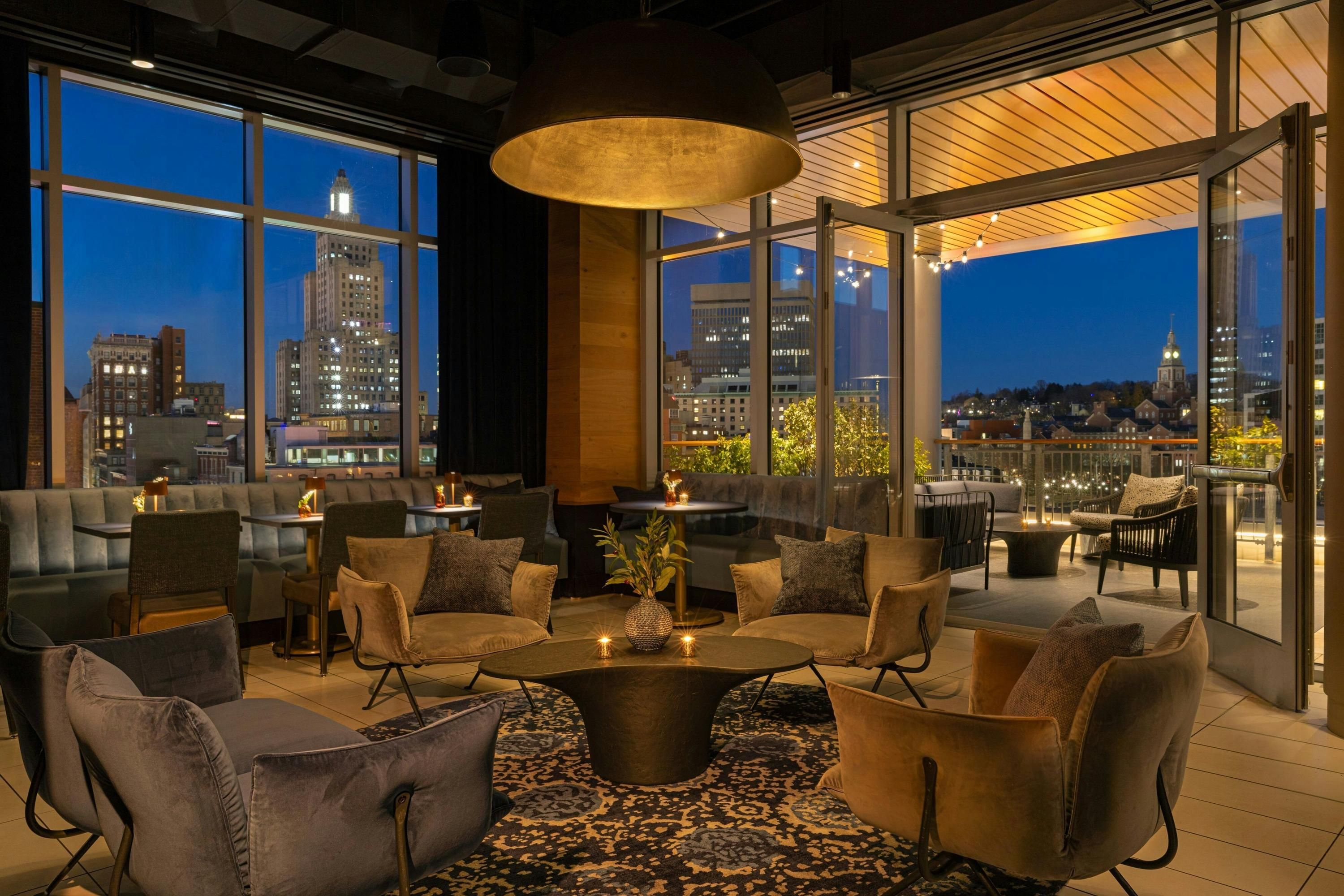 Aloft Providence Downtown - Providence - Area lounge