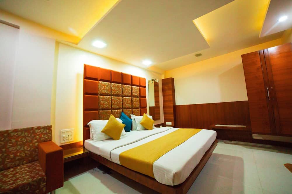 Hotel Gk Palace - בהופאל - חדר שינה