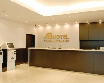 Ab Hotel Toyota Motomachi - Toyota - Front desk