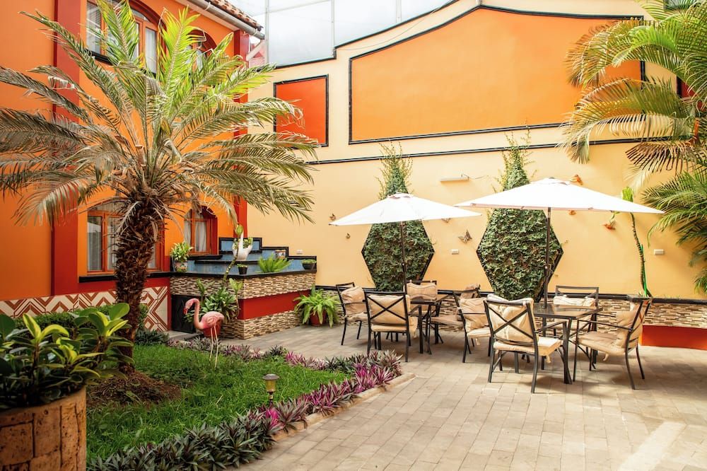 Hotel Posada Del Parque - Xalapa - Patio