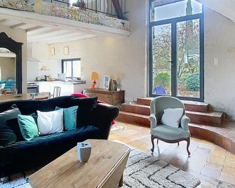 Charming house between Amboise and Chaumont sur Loire - Mosnes - Wohnzimmer