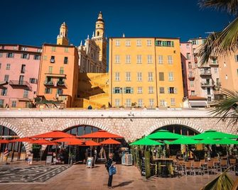 Charmant Studio Avec Coin Nuit - Vieille Ville Climatise - Menton - Building