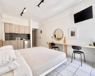Seagull apartments by halu! - Paralia - Bedroom