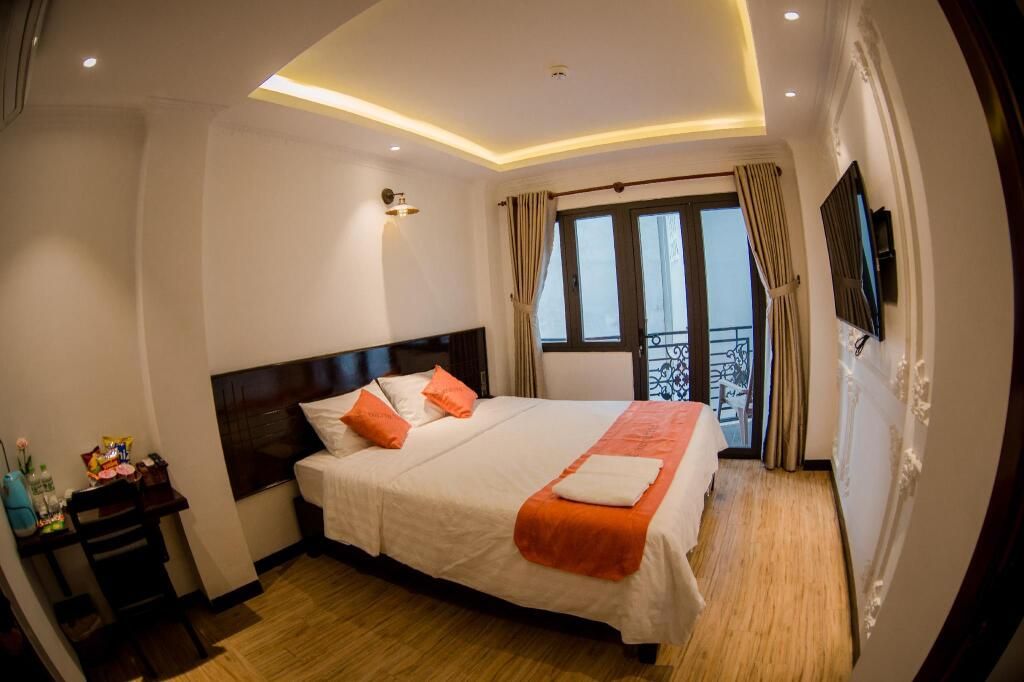 Laverne Hotel - هوتشي مين سيتي - غرفة نوم