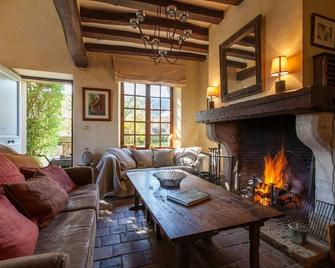 Le Cottage, Maison Paysanne Au Coeur Du - Vexin-sur-Epte - Salon