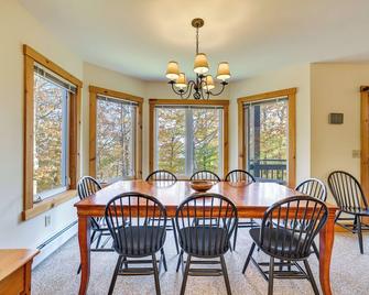 Ski-InandSki-Out at Jay Peak Resort Condo! - Jay - Dining room