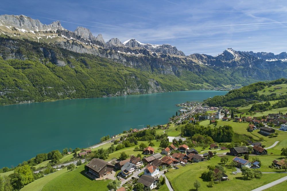 Hotel Neu-Schönstatt - Quarten - Außenansicht