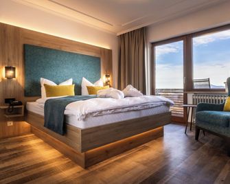 Hotel Bergruh - פוסן - חדר שינה