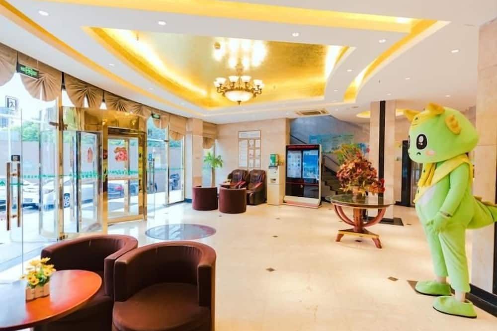 Greentree Inn Shanghai Cao 'an Road Light Textile Express Hotel - שנחאי - לובי