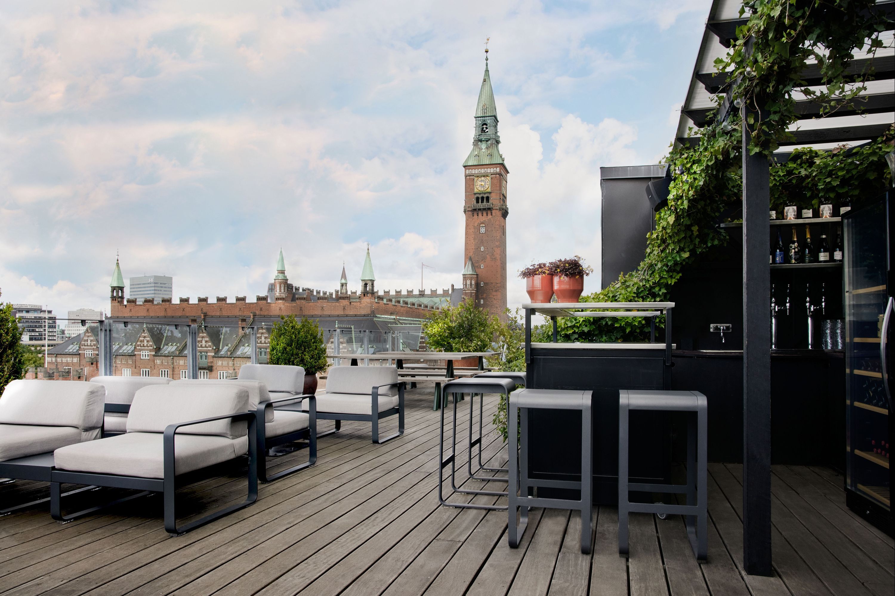 Hotel Danmark - Copenhaga - Varanda