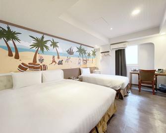 Roaders Hotel Hualien Dongda - הואליין סיטי - חדר שינה