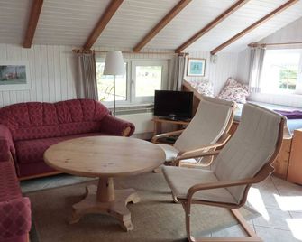 Abild: Vacation on the farm - Haus Sonnenblume - Wanderup - Wohnzimmer