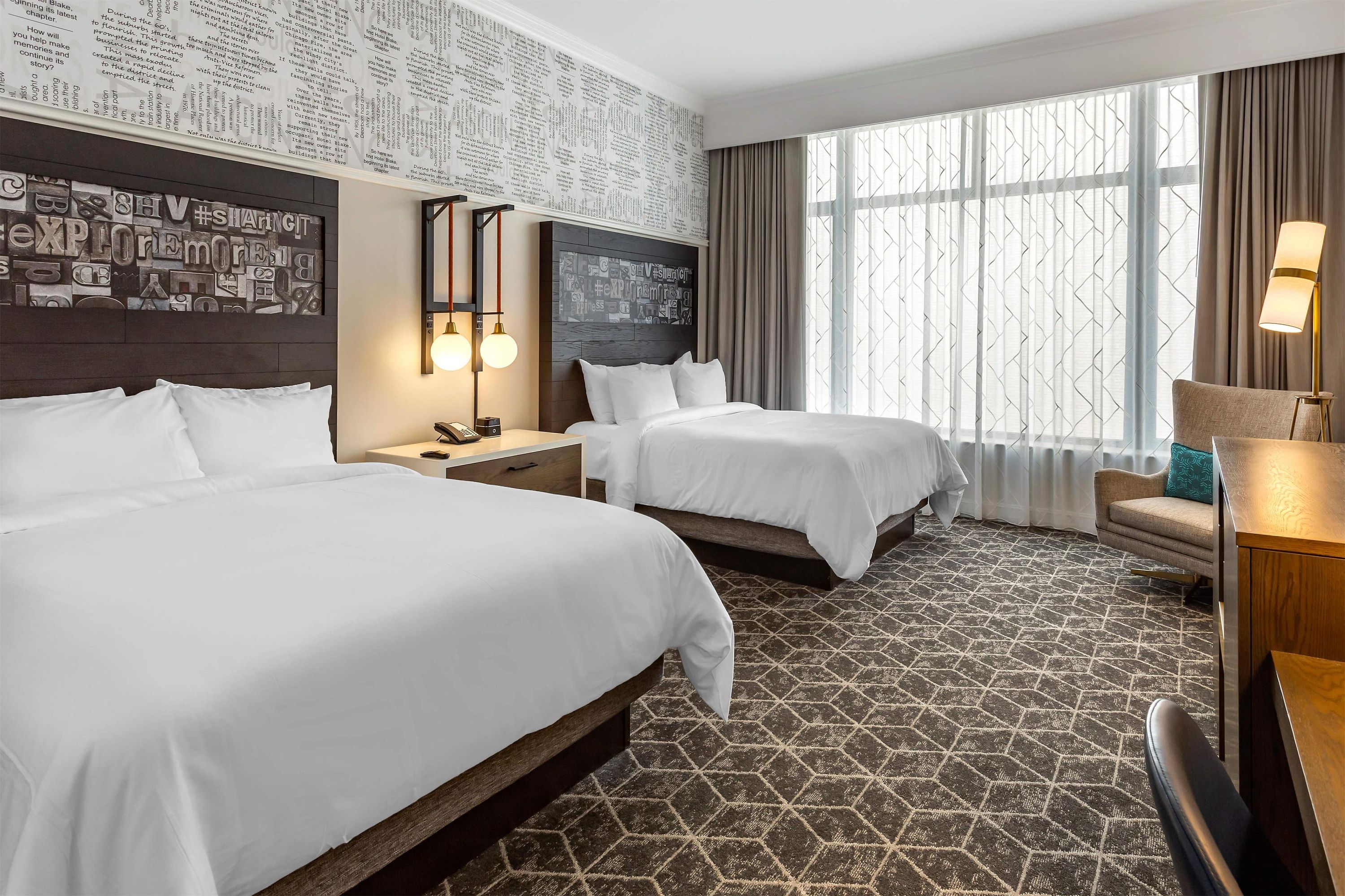 Bluegreen Vacations Hotel Blake, an Ascend Collection Hotel - Chicago - Makuuhuone