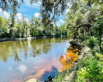 Peaceful cabin on the Cochee river w/ 4 acres land - Jasper - Outdoors view