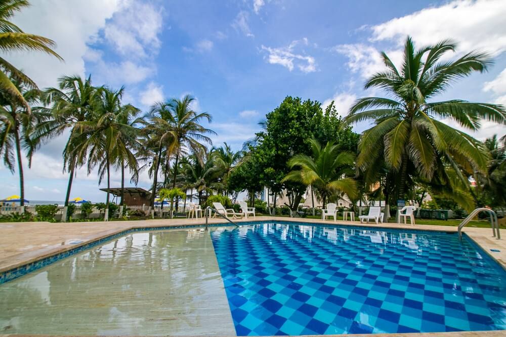 Apartamento Unik Cartagena Edificio Faro Tequendama - Carthagène - Piscine
