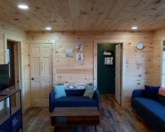 Charming 2-bedroom cabin in Lewisburg with privacy, WiFi, AC - Lewisburg - Living room