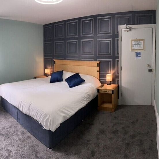 Bedroom view of The Crafty Cow