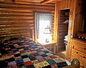Grayling, MI - Fisherman's Log Cottage on the \'Holy Waters\' of the AuSable River - Grayling - Bedroom