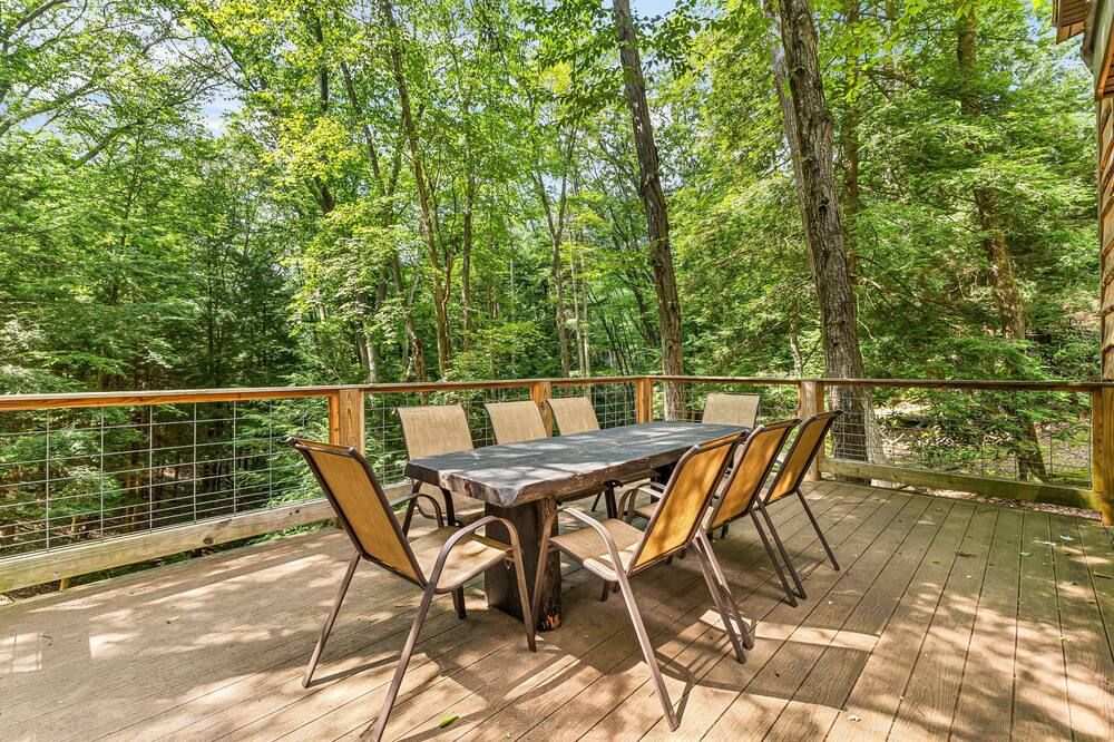 Cozy Bear Cabin in Cook Forest 2 miles from the Clarion River!