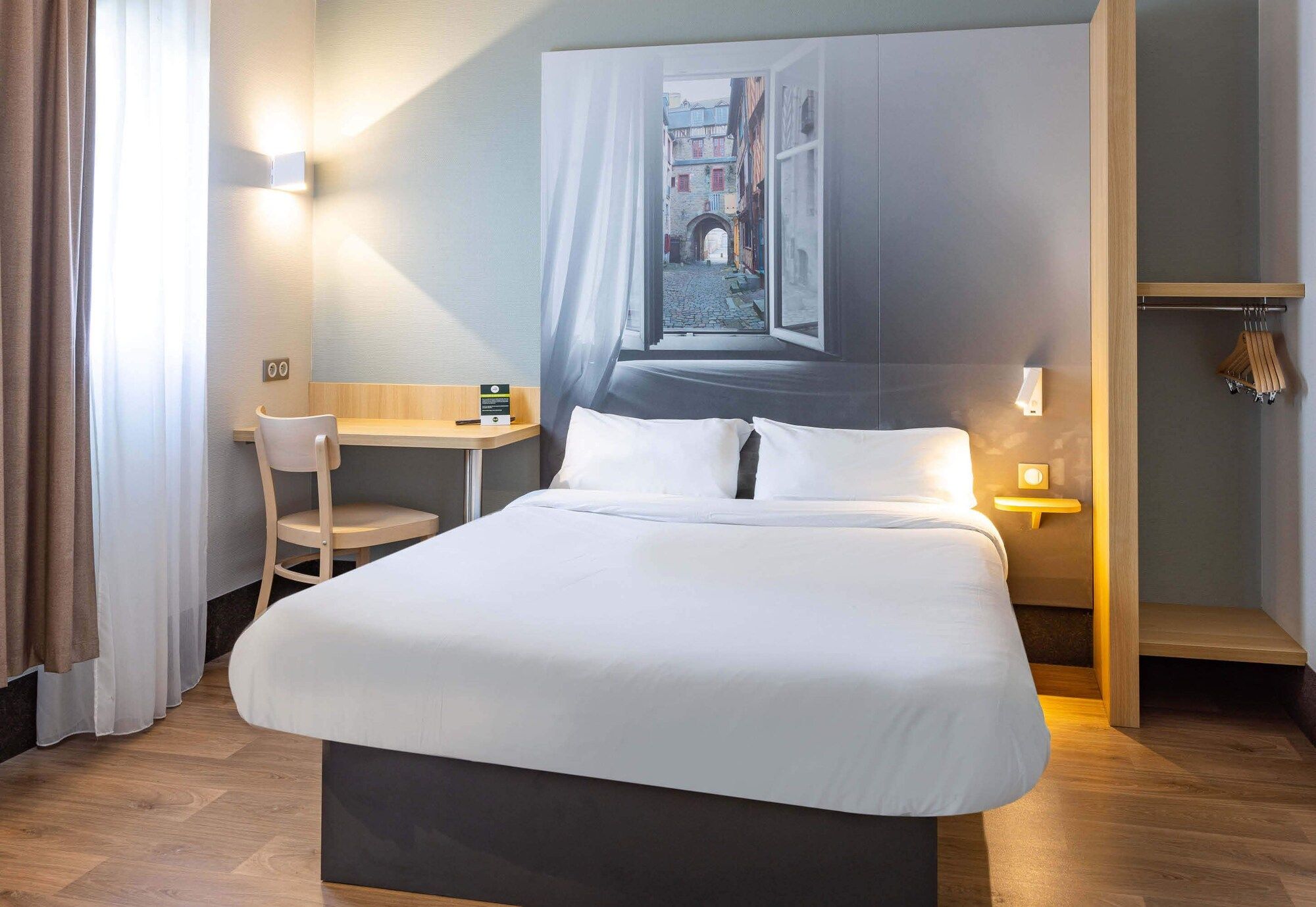 B&B HOTEL Rennes Ouest Villejean - רן - חדר שינה