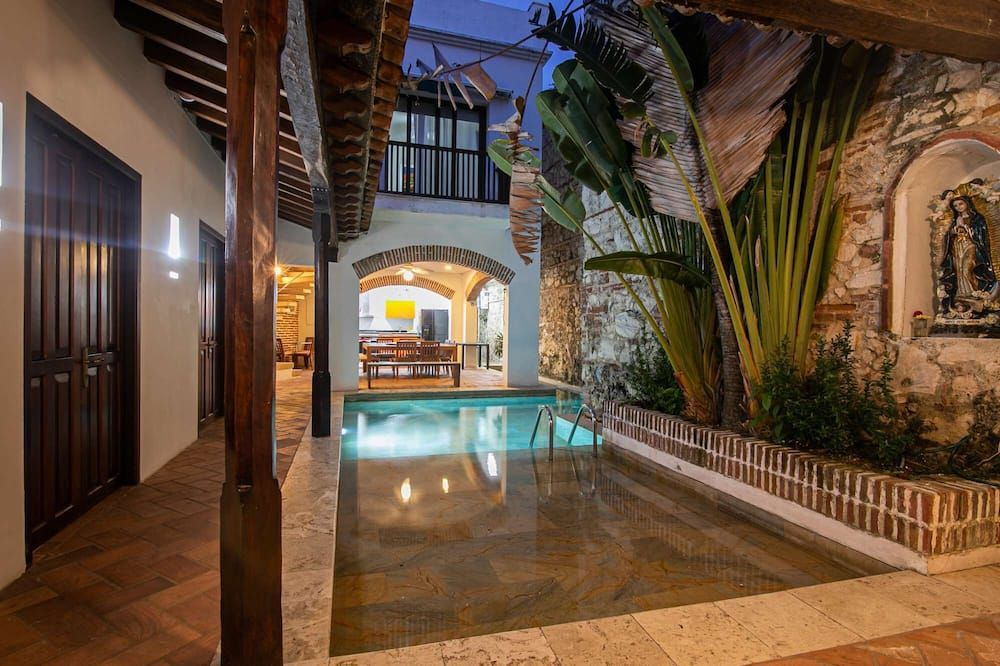 Old City 4 Bedroom Mansion - קרטחנה דה אינדיאס - בריכה