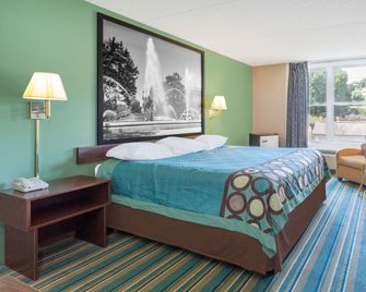 Super 8 by Wyndham Harrisburg Hershey West - Harrisburg - Bedroom