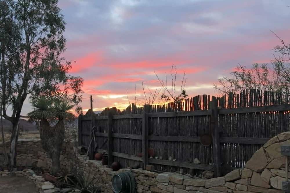 Outdoors view view of Casa Mariposa: Restored Rock Ruin in Ghost Town