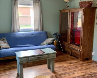 Four bedroom cabin, private lake, pet friendly - Hot Springs - Living room