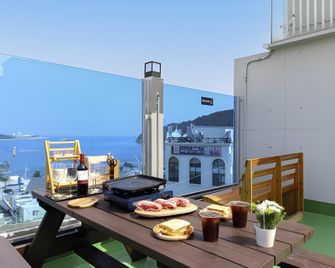 호텔 701 풀빌라 - 울산 - 발코니
