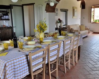 Poggio a Mandria - Cavriglia - Salle à manger