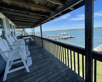 Soundside Haven, 3 Br, 2 Ba Family Friendly Cottage With Gorgeous Sunsets - Topsail Beach - Balcón
