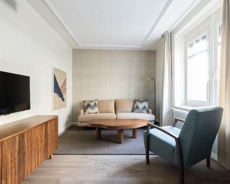 Ema House Serviced Apartments Superior Unterstrass - Zúrich - Sala de estar