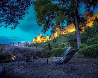 Sous les courtines - Carcassonne - Binnenhof