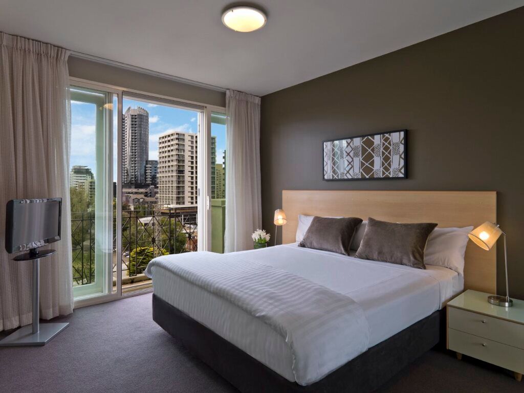 Adina Apartment Hotel South Yarra - ميلبورن - غرفة نوم