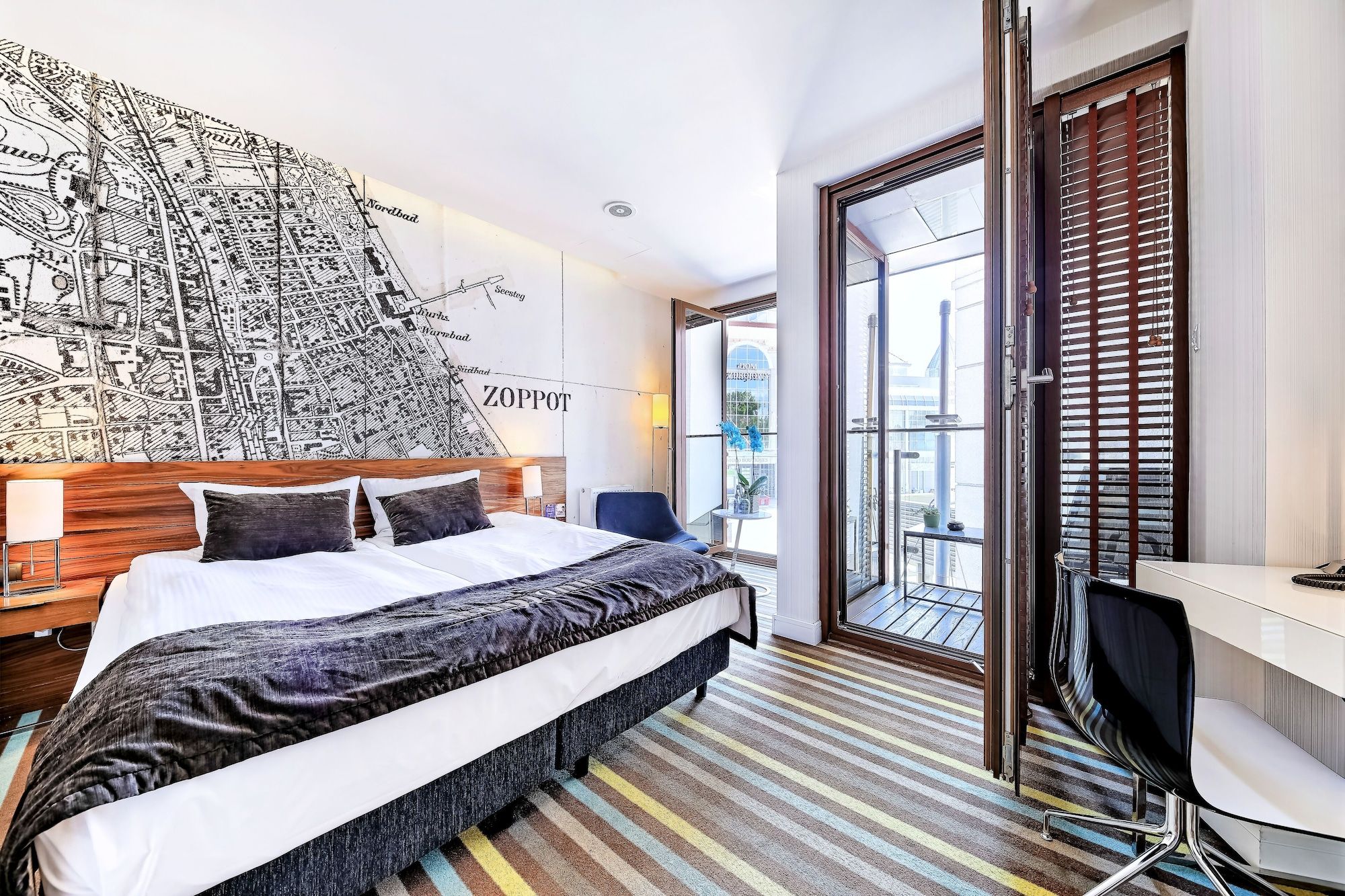 بايجون بوتيك هوتل - سوبوت - غرفة نوم