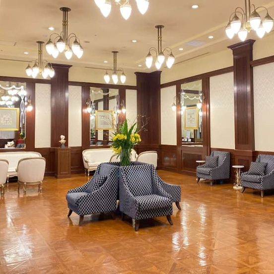 Lobby view of Hotel Monterey Edelhof Sapporo