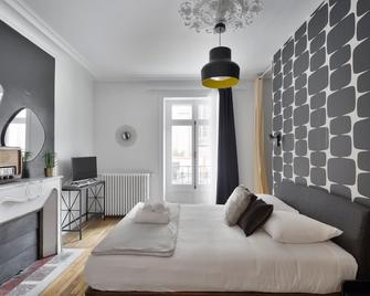 Le Contour Saint-Aubin - Inspiration Art DÃco en cÅur de Ville - Rennes - Bedroom