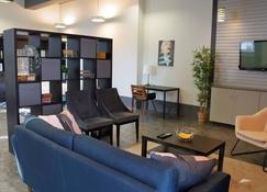 104 Suite With Ac, Industrial Styling - Halifax - Living room