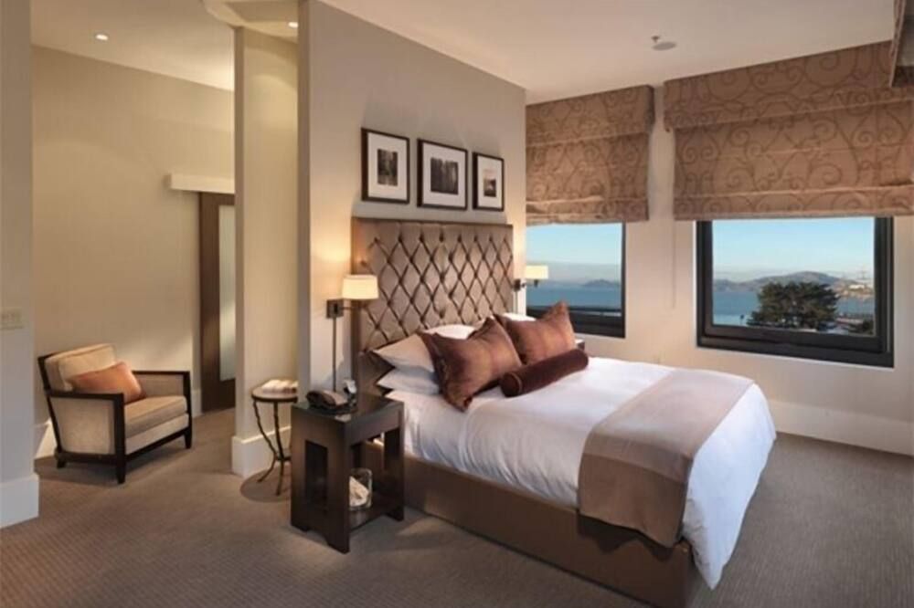 Top Rated 5-Star Fairmont Luxury Residence - سان فرانسسكو - غرفة نوم