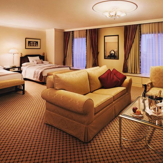 Bedroom view of RIHGA Royal Hotel Osaka