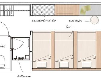 Hotel The Hakata Terrace - Fukuoka - Floorplan